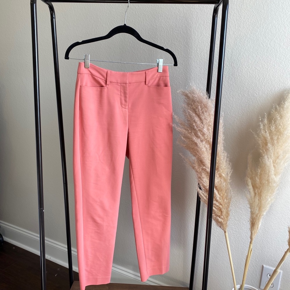 Mid rise columnist ankle pant